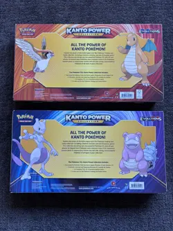 POKEMON XY EVOLUTIONS KANTO POWER COLLECTION MEWTWO + DRAGONITE - Image 5