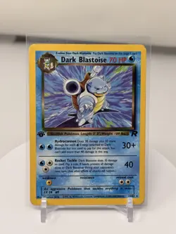 Pokemon Vintage 2000 1st Edition Dark Blastoise 20/82 Non Holo Rare! - Image 1