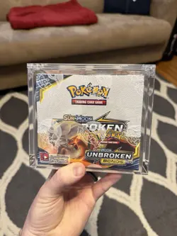 Pokemon Sun & Moon Unbroken Bonds Booster Box Factory Sealed W/ Case - Image 1