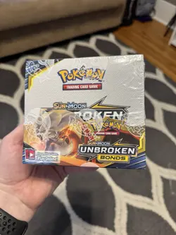 Pokemon Sun & Moon Unbroken Bonds Booster Box Factory Sealed W/ Case - Image 3