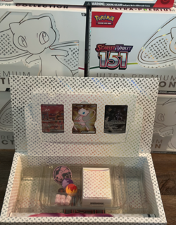 OPENED Pokemon TCG Scarlet & Violet 151 Ultra-Premium Collection Box - No Packs - Image 1