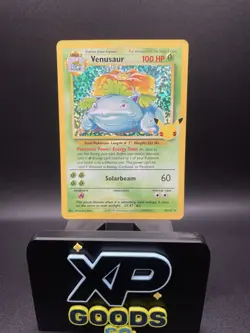Venusaur 15/102 NM Celebrations Classic Collection Holo Pokemon TCG - Image 1