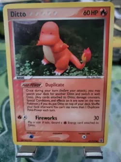 Pokemon Ditto Charmander 61/113 2005 Delta Species, Mint Never Played - Image 1