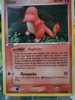 Pokemon Ditto Charmander 61/113 2005 Delta Species, Mint Never Played - Image 4