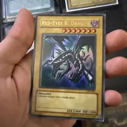 Yugioh Red-Eyes B. Dragon SDJ-001 Ultra Rare HP - Image 1