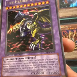 YUGIOH FIVE HEADED DRAGON SD09 LIMITED EDITION ULTRA MP - Image 2