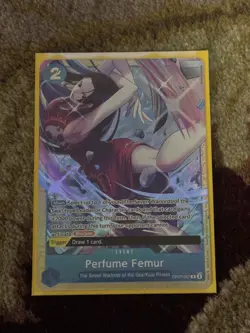 Perfume Femur One Piece TCG OP07-057 Best Selection Vol. 4 English Alt Promo Boa - Image 1