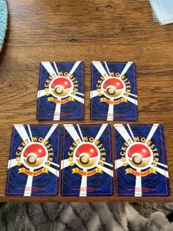 Pokemon Vintage Japanese Holo 5 Card Lot LP-MP - Image 4