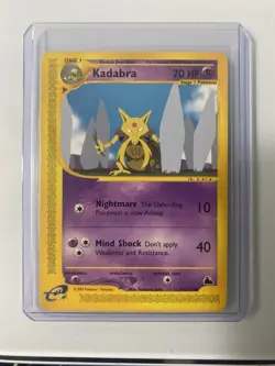 Pokemon Kadabra Card 69/144 Skyridge Regular - Image 1