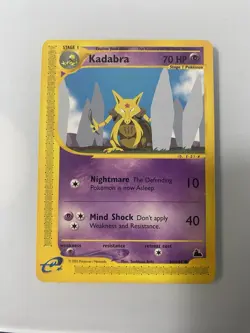 Pokemon Kadabra Card 69/144 Skyridge Regular - Image 2