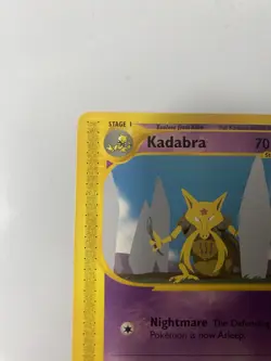 Pokemon Kadabra Card 69/144 Skyridge Regular - Image 3