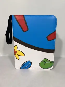 TCGAMES Pokemon 3-ring Card Binder, 4 Pocket, 55 Page Collector's Album - Image 1