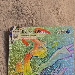 Pokemon TCG Kyurem VMAX Full Art Secret Rare Card Lost Origin 197/196 - Image 3