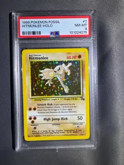 5 Pokemon TCG Card Lot (1999) Fossil Jungle Holo Rare Vintage - Image 5