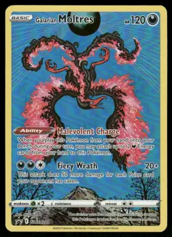 Pokemon Cards Galarian Moltres SWSH284 SWSH Black Star Promo NM *2 - Image 1