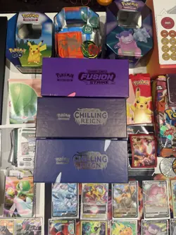 Huge Lot Of Modern To Mid Era Pokemon Cards With Binders Boxes And More! - Image 4