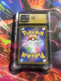 CGC 10 Pristine Herdier 154/086 AR Art Rare White Flare sv11W Pokemon Card - Image 2
