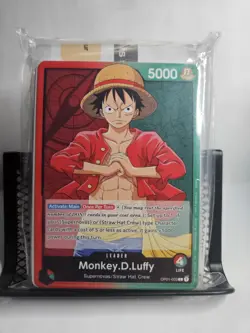 One piece Card Game Demo Deck Monkey D. Luffy Sealed English NEW - Image 1