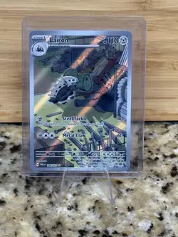 Lairon 184/167 Twilight Masquerade Full Art Ultra Rare Holo Pokemon Card NM/M - Image 1