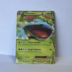 ERROR Card- Venusaur EX 1/108 Ultra Rare Holo NM Pokemon XY - Evolutions- LP - Image 1