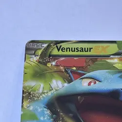 ERROR Card- Venusaur EX 1/108 Ultra Rare Holo NM Pokemon XY - Evolutions- LP - Image 2