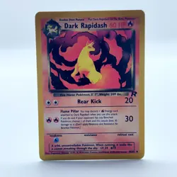 Pokemon TCG Karte - Dunkles Gallopa 44/82 (Dark Rapidash) Team Rocket Englisch - Image 1