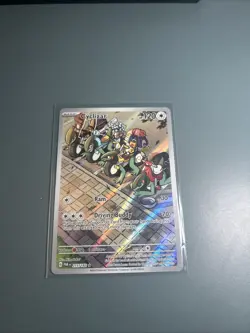 Pokemon TCG Cyclizar Paradox Rift 215/182 Holo Illustration Rare Card - Image 1