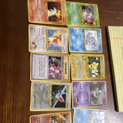 Pokemon TCG Japanese Card Lot - 11 Holo & Regular Cards Pichu Mewtwo - Image 1