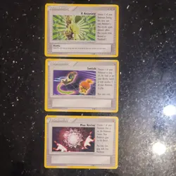 Pokemon Trading Figure Card X Accuracy Trainer. switch. max revive. 7/8. 6/8. - Image 1