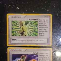 Pokemon Trading Figure Card X Accuracy Trainer. switch. max revive. 7/8. 6/8. - Image 2