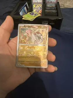 Pokemon Groudon TCG Master Ball Pattern Holo Card 049/131 Prismatic Evolutions - Image 2