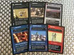 Star Wars CCG Decipher Special Edition Common/Uncommon 160 Card Set C/UC+F 1998 - Image 4