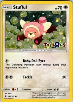 Pokemon | Miscellaneous Cards & Products | Stufful - (Toys R Us) | 110/147 | Hol - Image 1