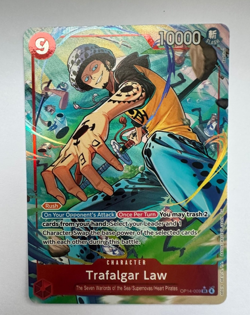 Trafalgar Law OP14-009 ALT ART SR English One Piece Trading Card Game - Image 1