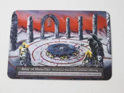 Altar of Malachai Unique Non-Foil Sorcery Gothic TCG Trading Card - Image 1