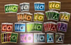 Pokemon TCG: Mixed Holo Energy Card Lot Of 60 - Image 1