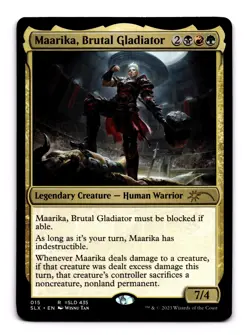 Maarika, Brutal Gladiator - 15 SLX: SLX Cards R Normal NM - Image 1