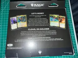 CLOUD EX-SOLDIER MAGIC THE GATHERING FINAL FANTASY COMMANDER DECK LIMIT BREAK - Image 2