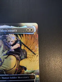 Cloud, Midgar Mercenary (Borderless) (Chocobo Track Foil) Final Fantasy Foil - Image 3