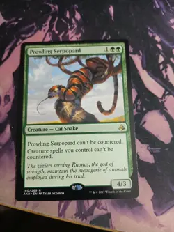 Prowling Serpopard NM Amonkhet AKH English Regular MTG - Image 1
