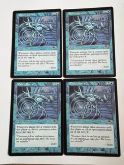 Magic The Gathering Aether Barrier (Nemesis) 27/143 x4 - Image 1