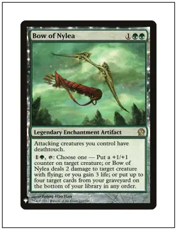 1x Bow of Nylea, The List, Magic The Gathering MTG NM - Image 1