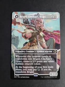 Brigid, Clachan's Heart (Borderless) Rare MTG Lorwyn Eclipsed - Image 1