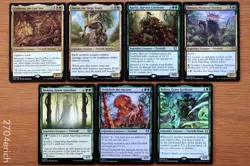 Set of 7 Commander Legendary Treefolk Creatures *NM* Magic MTG EDH Deck Building - Image 1