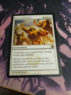 [1x] True Conviction Near Mint, English Scars of Mirrodin MTG Magic - Image 1