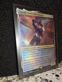 Final Fantasy MTG - Squall, SeeD Mercenary Rare Foil (Near Mint) - Image 4