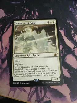 MTG Guardian of Faith - Adventures in the Forgotten Realms (AFR) NM - Image 1