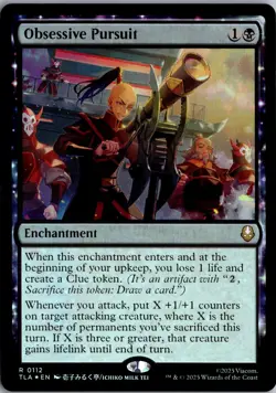 Obsessive Pursuit R Avatar: The Last Airbender 112 NM Foil Magic - Image 1