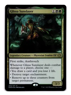 Glissa Sunslayer - 202 ONE: Phyrexia: All Will Be One R Foil NM - Image 1