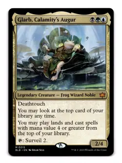 Glarb, Calamity's Augur - 215 BLB: Bloomburrow M Normal NM - Image 1